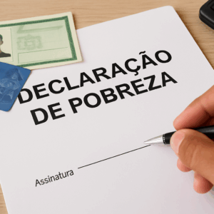 Modelo de Declaração de Pobreza: exemplos práticos e como usar corretamente