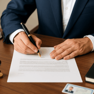 Reconhecimento de Firma: saiba como funciona e quando é necessário